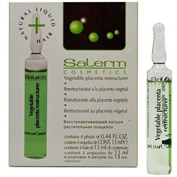 Salerm Vegetable Placenta Restructurer, 4 x .44 oz vials by Salerm