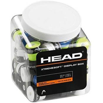 Head Xtremesoft Display Box Pack de Overgrip, Unisex Adulto, Negro, S