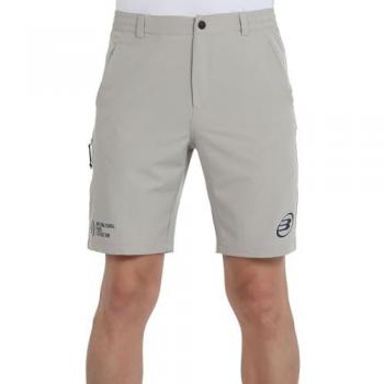 Pantalones Cortos de Tenis Bullpadel Cazahu para Hombre Gris XXL