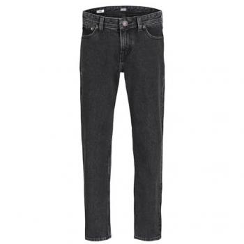 Jack & Jones Boys' Chris Original 823 Loose Fit Black Denim Jeans