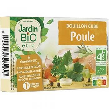 Jardin Bio Cubitos De Pollo Sin Aceite De Palma 8X10G 8 X 10 G 500 g