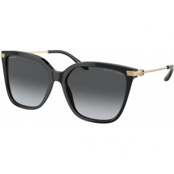 Ralph Lauren RL8209 Polarized 5001T3 Anteojos de Sol para Mujer Negros, Lentes de Sol Para Mujer Negros, Gafas de Sol para Mujer Negras