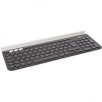 Logitech K780 Multi-Device Wireless Keyboard RF Bluetooth QWERTZ Alemán Gris, Blanco 920-008034