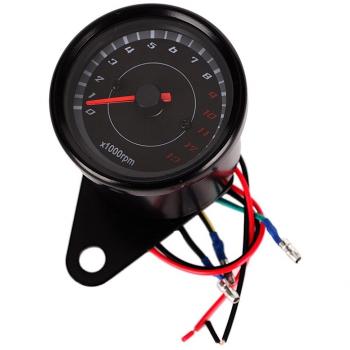 12V Tacómetros Velocímetro Medidor Tacho Luz Noche para Moto