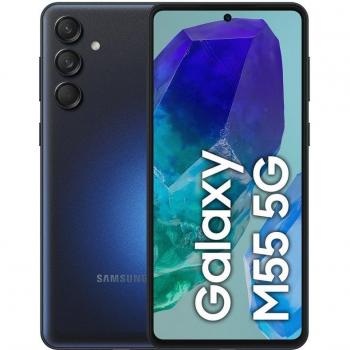 Samsung Galaxy M55 5G Smartphone, 8GB RAM, 256GB Almacenamiento, Pantalla de 6.6 120Hz, Color Negro, Libre