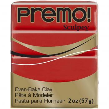 Polyform Sculpting Clay Premo, Cayenne, 2oz