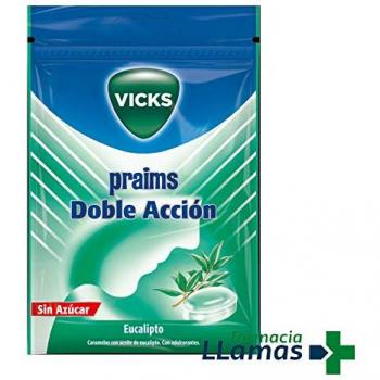 Vicks Caramelos Praims Doble Accion Sin Azucar 60 G 300 g