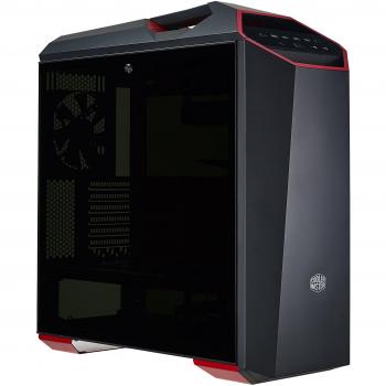 Cooler Master MasterCase MCZ-C5M2T-RW5N Midi-Tower Negro, Rojo carcasa de ordenador - Caja de ordenador