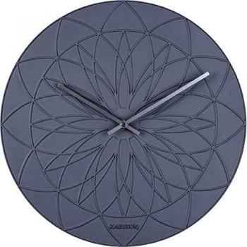 Reloj de Pared Karlsson KA5836GY Diseño Moderno y Elegante