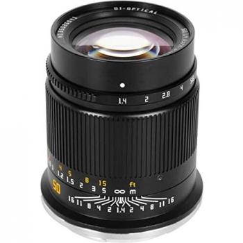 Objetivo TTArtisan 50mm F1.4 para Nikon Z (Full Frame)