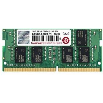 Transcend 16 GB DDR4 2133Mhz SO-DIMM 2Rx8 1Gx8 CL15 1.2 V
