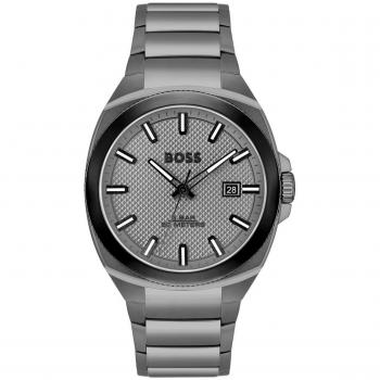 BOSS Walker 1514137 - Gray Stainless Steel Quartz Men's Watch