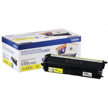 Brother TN433Y High Yield Yellow Toner Cartridge