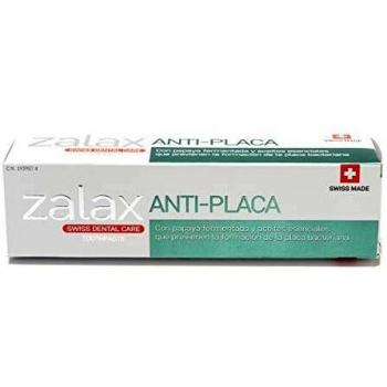 Pharmex - Zalax - Pasta De Dientes Antiplaca - Con Papaya Fermentada Y Aceites Esenciales Que Previenen La Formación De Placa Antibacteriana - 100 ml