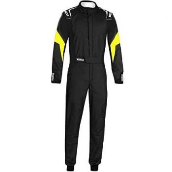 Traje de Competición Sparco 2022 Talla 54 Negro/Amarillo