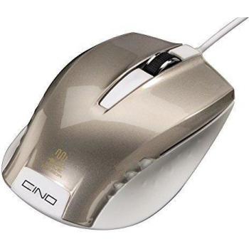 Hama Cino - Ratón (PS/2, Oficina, Rueda, Óptico, PC, Gris)