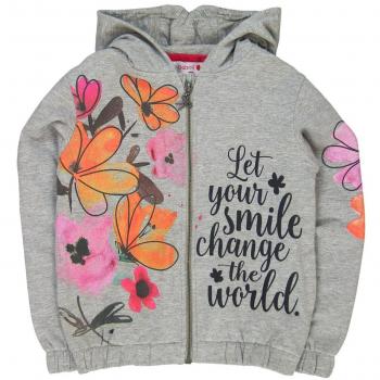 Bóboli 404086, Chaqueta Deportiva para Niñas, Gris
