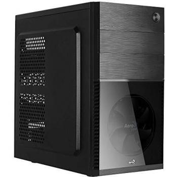Aerocool CS105BK caja de ordenador micro atx y mini-itx, ventilador frontal, negro