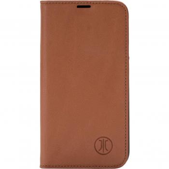 Funda de Cuero con Tapa JT Berlin BookCase Tegel para iPhone 14 Pro Max - Color Cognac