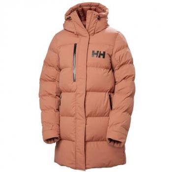 Helly Hansen Women's Adore Lightweight Puffy Parka - Pale Orange/Brown - Size M