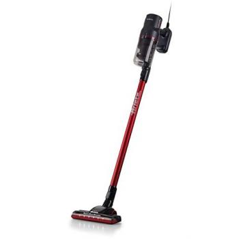 Ariete 2358 Scopa Eléctrica con Filo 600W, Tecnología Ciclónica, Filtro HEPA, Capacidad de 0,5L, Color Rojo