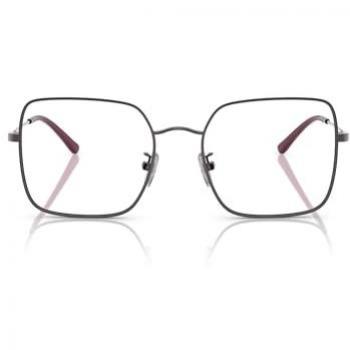 Gafas de Vista Vogue VO4328D 5149 para Mujer, Metal Violeta Transparente, Cuadradas, Ajuste Asiático