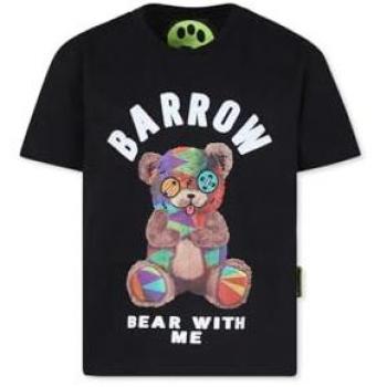 Barrow Kids Camiseta de Manga Corta Negra F4BKJUTH074 110, Negro, 10 A/Y