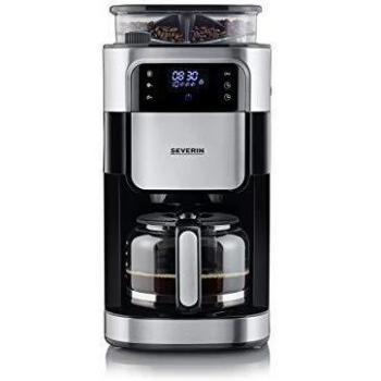 Cafetera de filtro con molinillo Severin KA 4813, ideal para preparar hasta 10 tazas