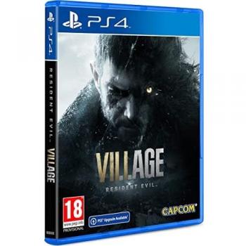 Resident Evil Village Juego para Consola Sony PlayStation 4, PS4 - Acción/Aventura, compatible con PS4, modo un jugador, gráficos mejorados, historia inmersiva en un entorno de terror