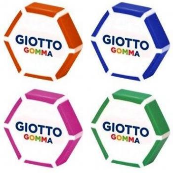Gomas de borrar Giotto Gomma hexagonales 48 g