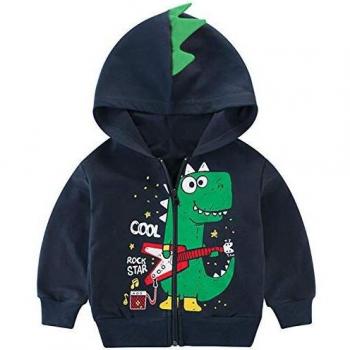 Garsumiss Niños Dinosaurios Encapuchado Abrigos