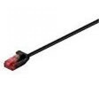 Microconnect V-UTP60025S-SLIM Cable de Red 0,25 m Cat6 U/UTP (UTP) Negro Slim