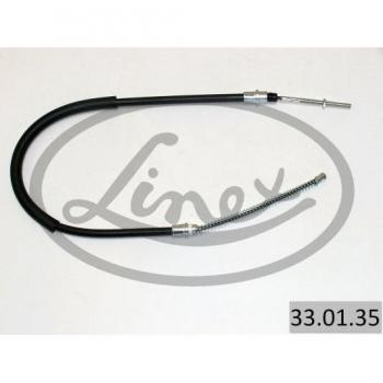 Cable de freno de estacionamiento LINEX 33.01.35 Izquierda