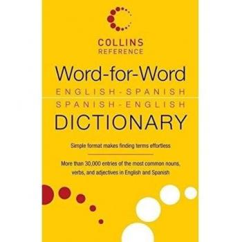 Bilingual Word-for-Word English-Spanish Dictionary