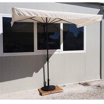Sombrilla Jardin A Pared 230 x 130 x 254