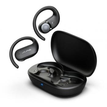 JLab Open Sport Wireless Air Conduction Bluetooth Earbuds - Black