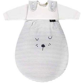Saco de dormir Alvi Baby-Mäxchen® Original 3 piezas TOG 2.5 - Unisex - Color gris - Talla 62/68
