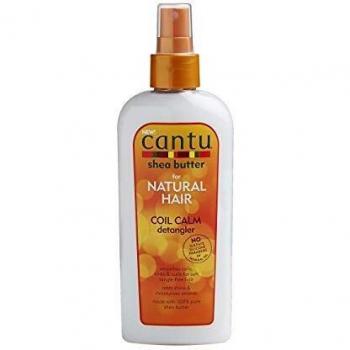 Cantu Shea Butter Coil Calm Detangler 237ml - Softening and Moisturizing Hair Detangler for Natural Curls