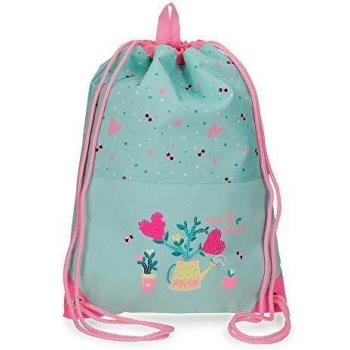 Movom Flower Pot Mochila Saco Verde 32x42 cms Poliéster