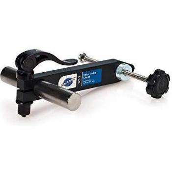 Park Tool Bremsscheibenlehre DT-3 Rotor Truing Fork Calibrador de Discos de Freno, Azul