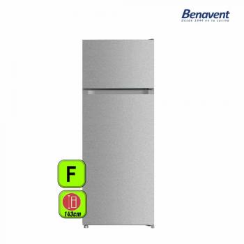 Frigorífico Benavent F2PBM143X 2 Puertas 143x54 cm Inox
