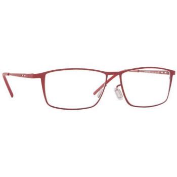 Italia Independent II 5420 Kids Eyeglasses Red Size 47 - Blue Light Block Available