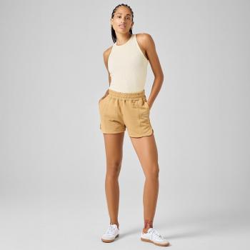 Casall - Short de mujer Terry Spring Shorts Casall, pantalón corto beige para mujer, talla M