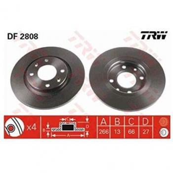 TRW Automotive AfterMarket DF2808 Disco de Freno