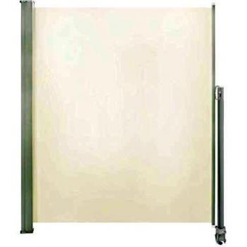 vidaXL Toldo Lateral Retráctil de Patio 160x300 cm Crema Cenador Carpa Pérgola