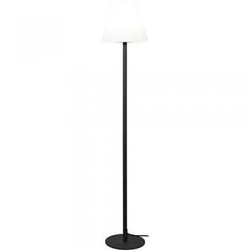 Lámpara de pie exterior LED Gardenlight Creta 150 cm metal gris/blanco E27 IP65