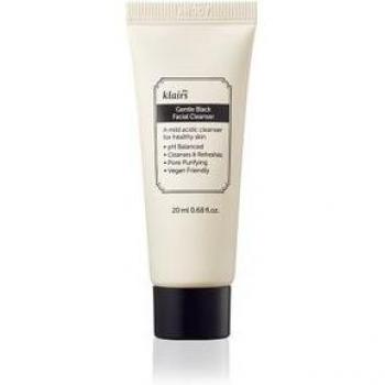 Klairs Gentle Black Facial Cleanser - Limpiador facial suave con pH equilibrado