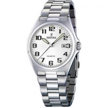Festina Reloj Analógico para Hombre de Cuarzo con Correa en Acero Inoxidable 4040501