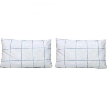 Juego de 2 fundas de almohada algodón Leviatan El Caballo