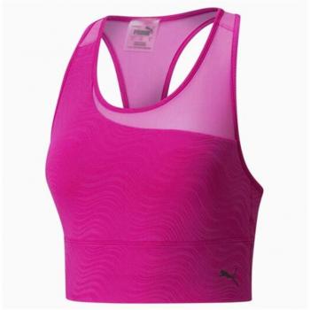 Puma Mid Impact Flawless Sujetador Deportivo Mujeres - Rosa